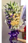 ရောင်စုံပန်းစည်း Assorted Mixed Fresh Flower FFB115