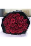 နှင်းဆီပန်း ပန်းစည်း Fresh Flower Bouquet approx 40 roses FFB120