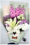 ရောင်စုံပန်းစည်း Assorted Mixed Fresh Flower FFB123