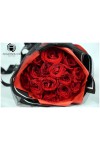 နှင်းဆီပန်း ပန်းစည်း Fresh Flower Bouquet approx 30 roses FFB134