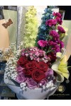 ရောင်စုံပန်းစည်း Assorted Mixed Fresh Flower FFB148
