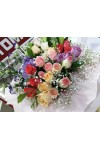 ရောင်စုံပန်းစည်း Assorted Mixed Fresh Flower FFB149