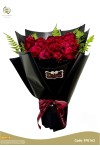 နှင်းဆီပန်း ပန်းစည်း Fresh Flower Bouquet approx 20 roses FFB163