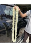 အောင်စံပါယ်ပန်းကုံး Jasmine Fresh Flower Wedding Garland Bridal Bouquet WFB103