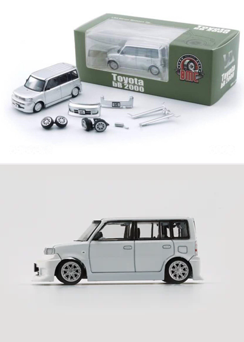 BM Creations Toyota bB 2000 Silver