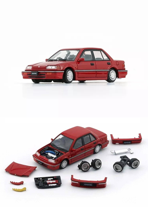 BM Creations Honda Civic EF2 Red (RHD)