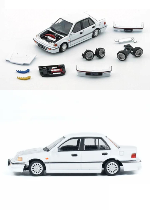 BM Creations Honda Civic EF2 White (RHD)