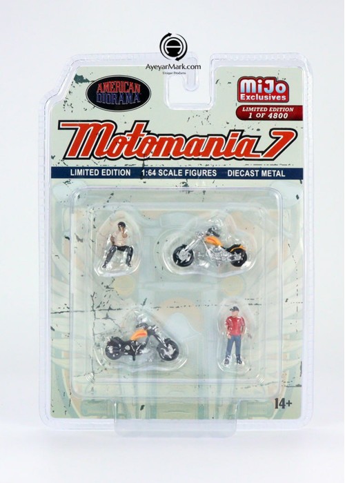 American Diorama Diecast Figure AD76520MJ Motomania 7 (1:64)