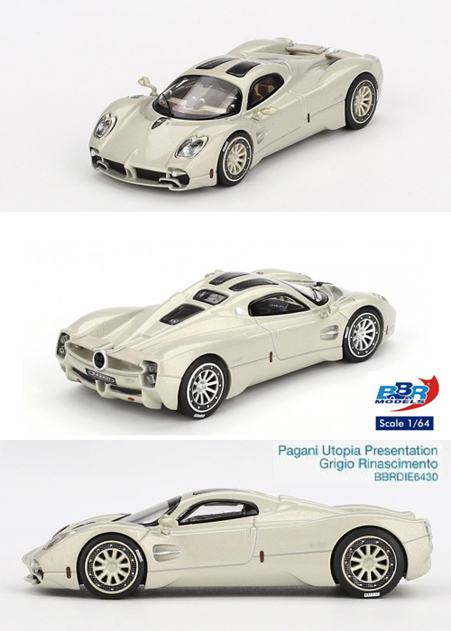 BBR Pagani Utopia Presentation 2023 Grigio Rinascimento