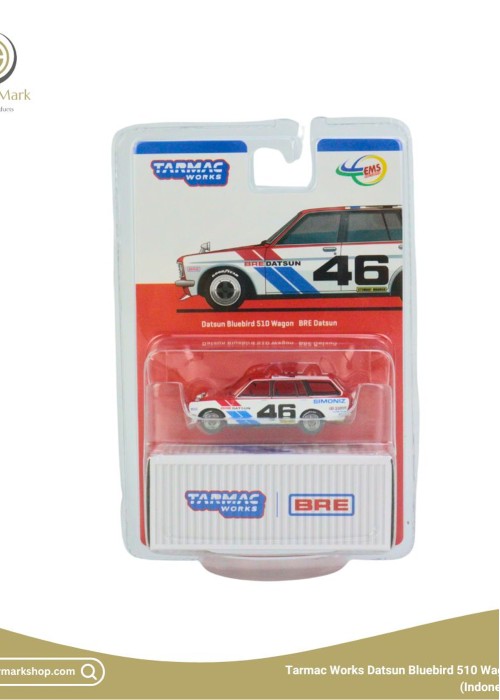 Tarmac Works Datsun Bluebird 510 Wagon BRE Datsun #46 (Indonesia Exclusive) (1:64)