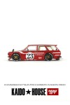 MINIGT + KAIDO HOUSE Datsun 510 Wagon CARBON FIBER V2 KHMG063 Red (1:64)
