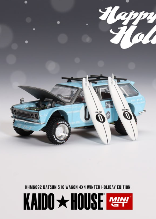 Kaido House Datsun 510 Wagon GT KHMG092 (1:64)