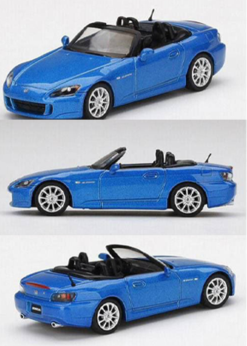 MINI GT Honda S2000 (AP2) Laguna Blue Pearl