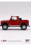 MINIGT Land Rover Defender 90 Pickup Masai Red MGT00323 -CH (1:64)