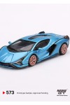MINIGT Lamborghini Sián FKP 37 Ble Aegir MGT00573-CH (1:64)