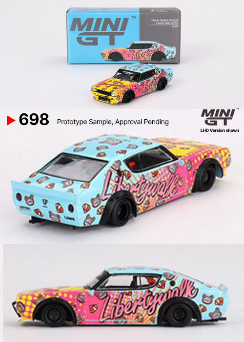 MINI GT Nissan Skyline Kenmeri Liberty Walk LBWK KUMA