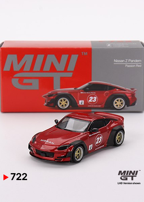 MINI GT Nissan Z Pandem Passion Red MGT00722-CH (1:64)