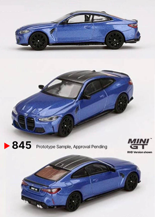 MINI GT BMW M4 Competition (G82) Portimao Blue