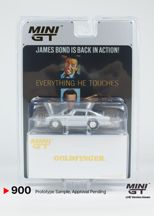MINI GT Aston Martin DB5 Goldfinger MGT00900-007ECH (Blister Packaging) (1:64)