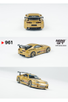 MINIGT Toyota Supra (A80) Top Secret GT-300 Top Secret Gold MGT00961-CH (1:64)