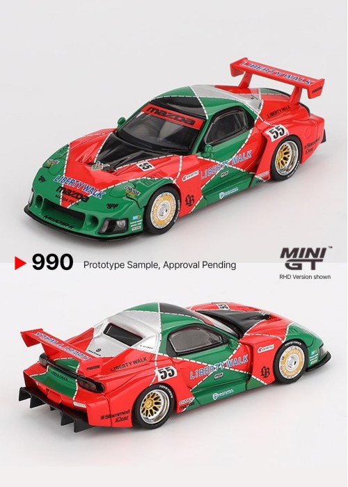 MINIGT Mazda RX-7 LB-Super Silhouette 787B MGT00990-CH (1:64)