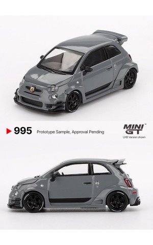 MINIGT Abarth 595 LB-WORKS x Abas Works Grey MGT00995-CH (1:64)