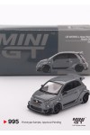 MINIGT Abarth 595 LB-WORKS x Abas Works Grey MGT00995-CH (1:64)