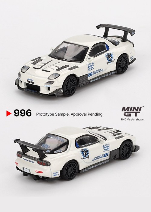 MINIGT Mazda RX-7 (FD3S) Itosyoukai Rei-gouki with RE Amemiya MGT00996-CH (1:64)