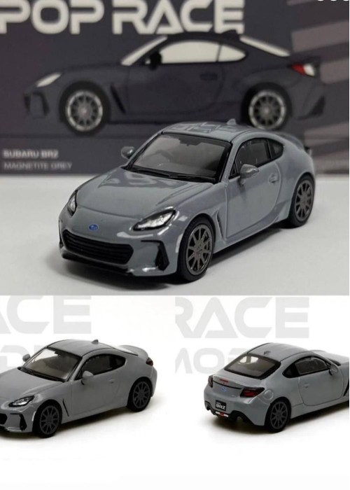 Pop Race Subaru BRZ Magnetite Grey