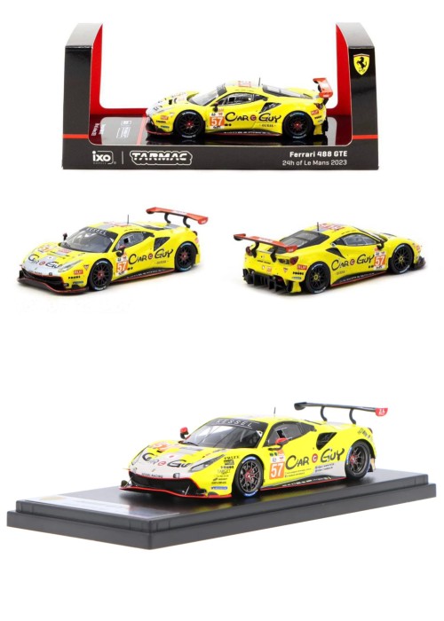 Tarmac Works Ferrari 488 GTE No.57 24Hr Le Mans 2023 
