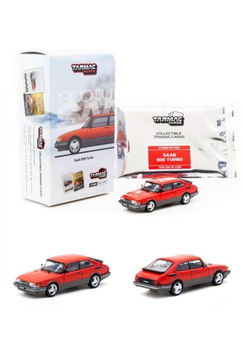 Tarmac Works Saab 900 Turbo Red 