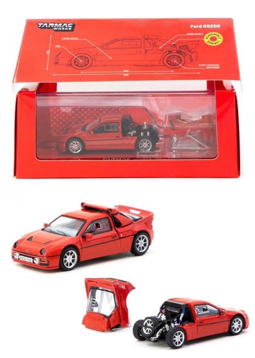 Tarmac Works Ford RS200 Red