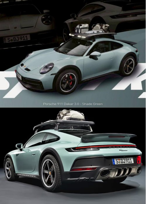 Sparky X Tiny Porsche 911 Dakar